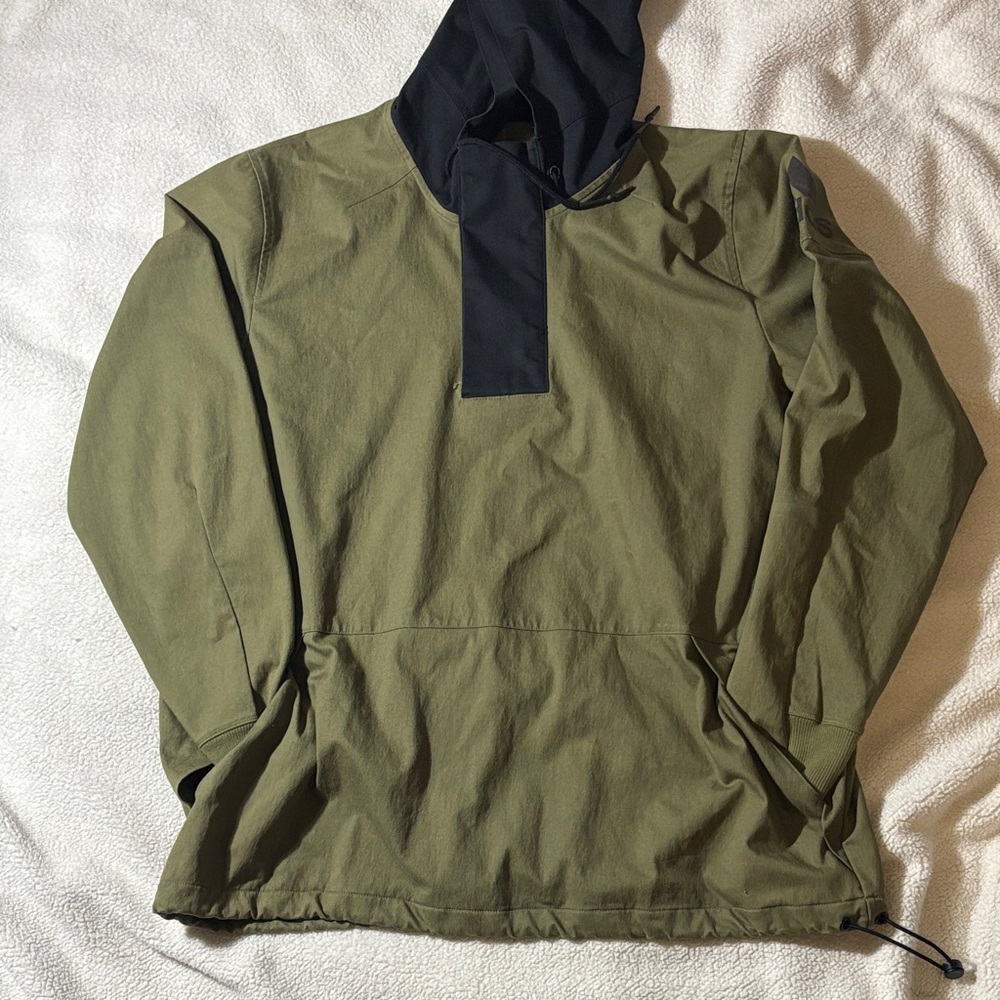 adidas Olive and Black Lightweight Jacket